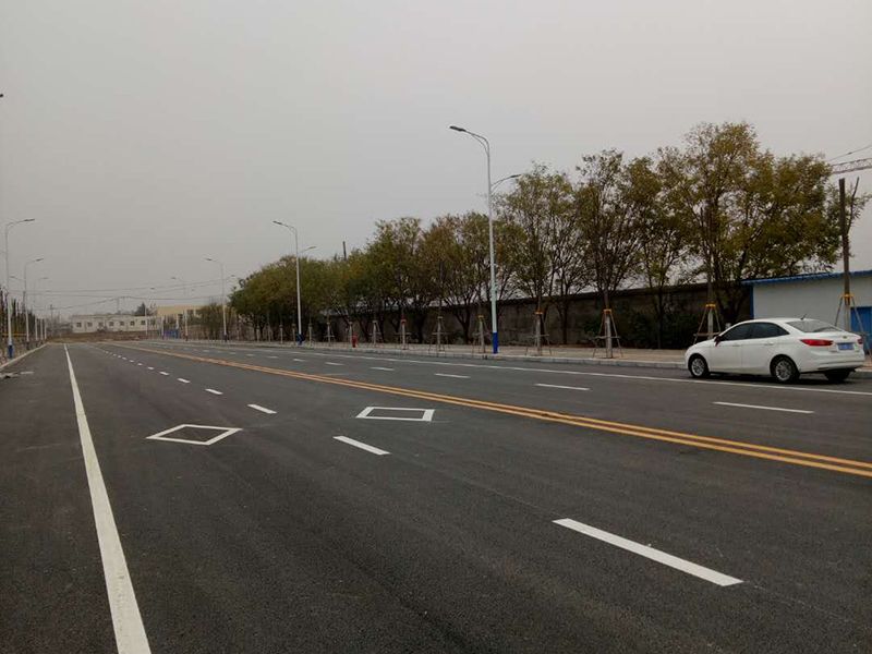 宋元瓷規(guī)劃二路道路、綠化及配套設(shè)施實(shí)景圖